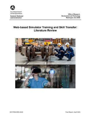 Web-based Simulator Training and Skill Transfer Literature Review