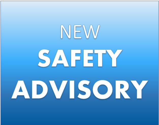 Read Safety Advisory 2026-01; Restricted Speed