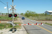 Definition & Meaning of Railroad crossing