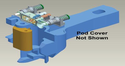 A digital rendering of an advanced tri-coupler.
