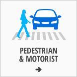 Pedestrian Motorist icon.
