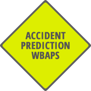 An accident prediction icon.
