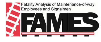 Image result for fames fatality analysis maintenance-of-way employees and signalman