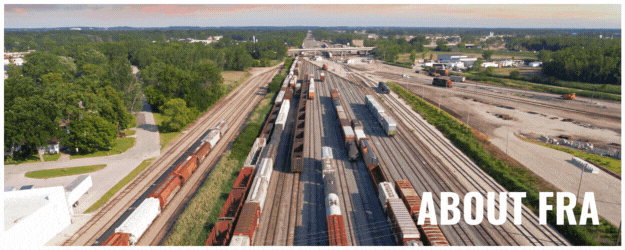 A train moving