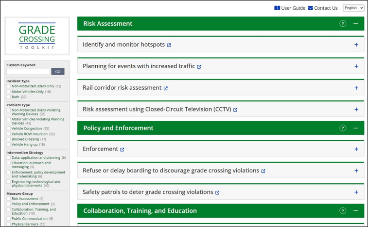 GradeCrossingToolkit