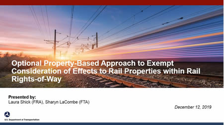 Section 106 webinar presentation cover page