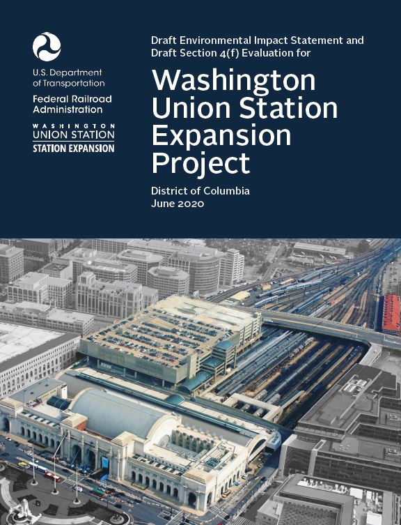 WUSX Draft Environmental Impact Statement Cover page