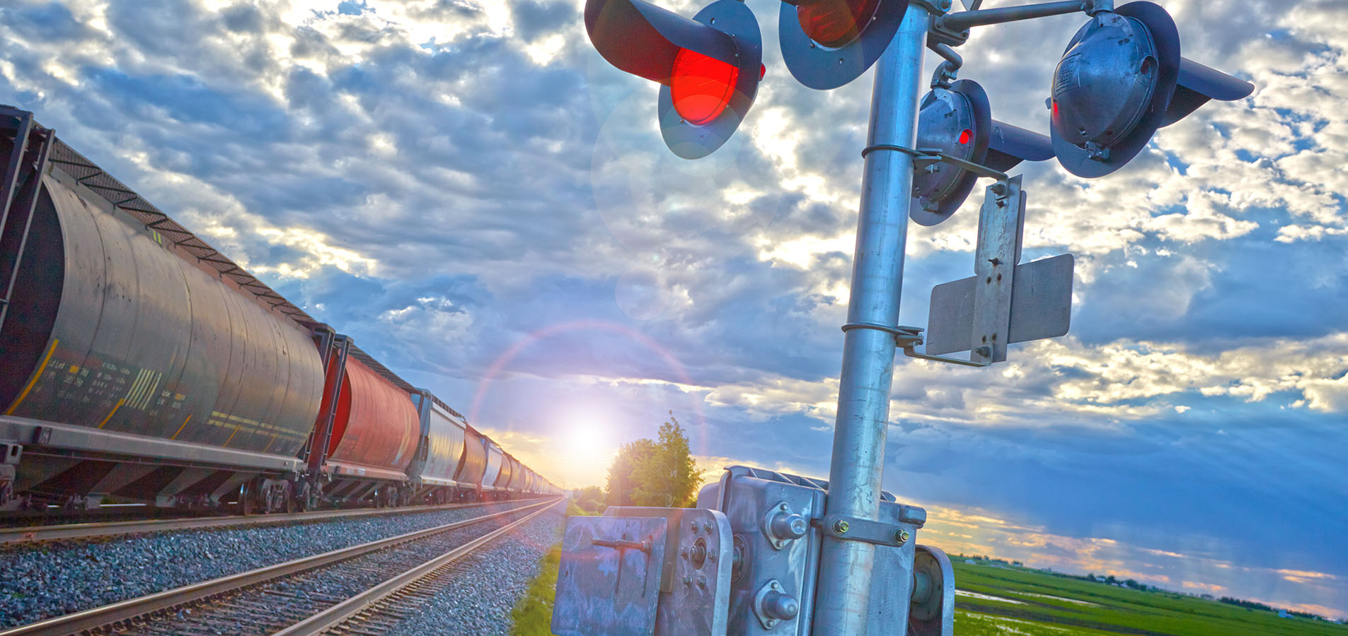 Definition & Meaning of Railroad crossing